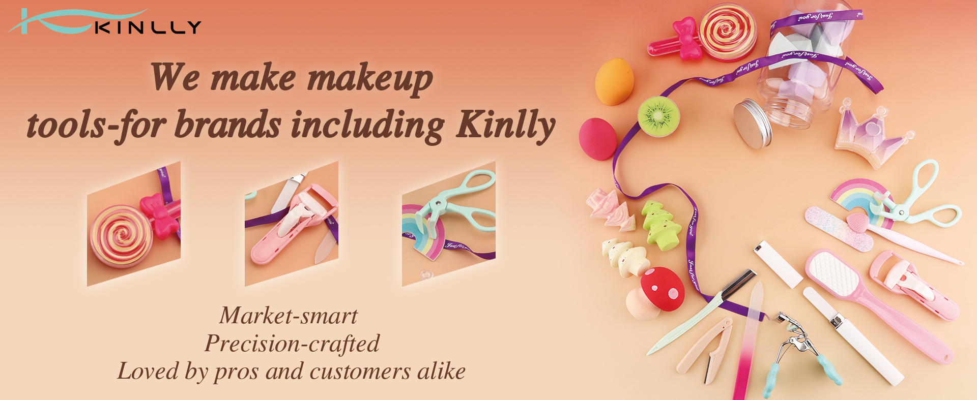 質 化粧品の構造のブラシ セット 工場