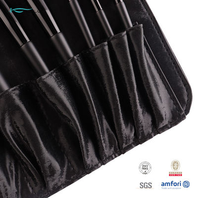 7pcs贅沢な構造のブラシ セットのコレクションの黒の化粧箱